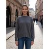 Fashion Wind Fall and Winter New round Neck Knitwear Loose Pullover Crew Neck Loose Sweater