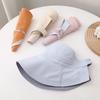 Empty Top Hat Women's Spring and Summer Casual Sunscreen Hat Sun Hat Tide Easy To Fold and Carry Sun Hat