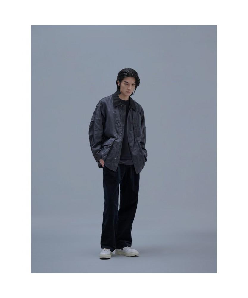 SHIFT.G Wide Fit Corduroy Pants Navy