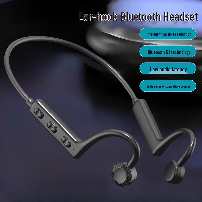 KS19 Waterproof Wireless Neckband Earphones - Sport-Compatible Bluetooth Headset