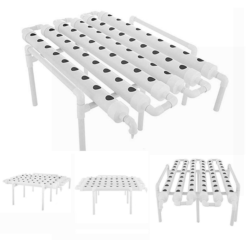 AC 220V 54 Holes Hydroponic Piping Site Grow Kit Deep Water Culture Planting Box Gardening System Nursery Pot Hydroponic Rack