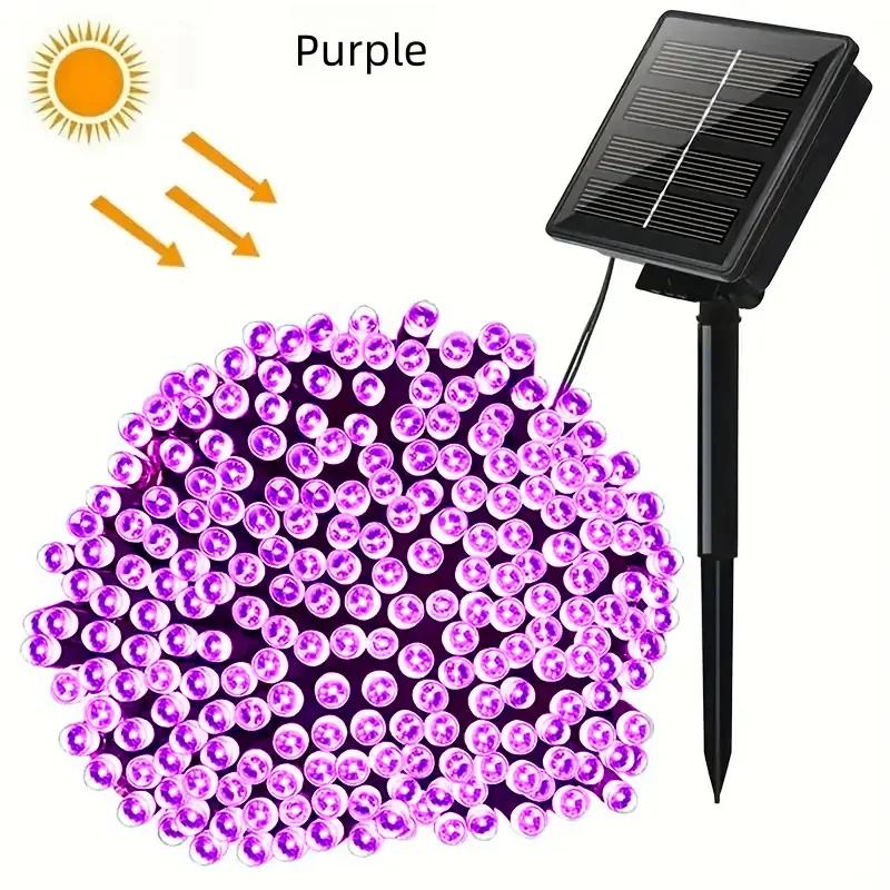 32M 300LEDs Outdoor Light String for Christmas Decoration, Solar Fairy Light Garden Christmas Decoration