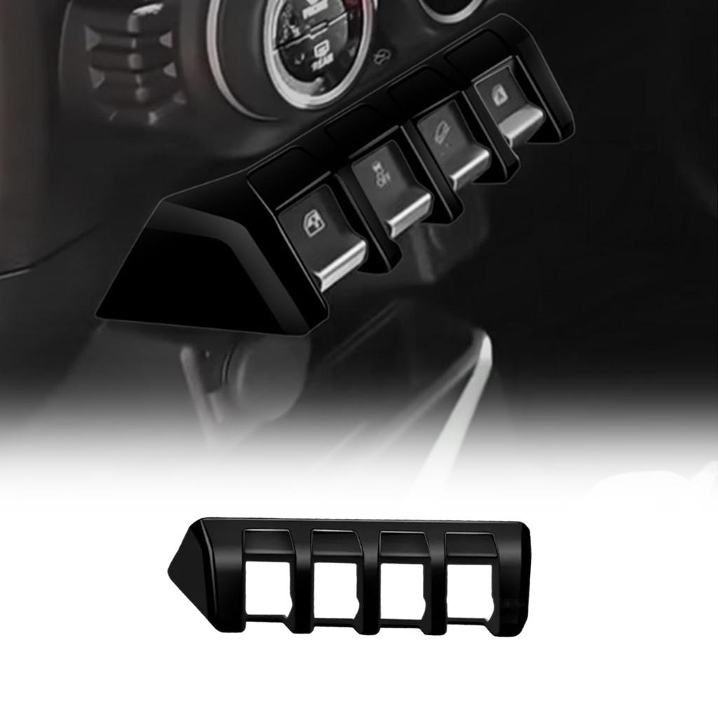 FXETRNL Copertura Protettiva Cornice Pannello Alzacristalli per Suzuki Jimny JB64 JB74 JC74 Resina ABS Accessorio Jimny Parte Interna Personalizzata Interni Suzuki Jimny