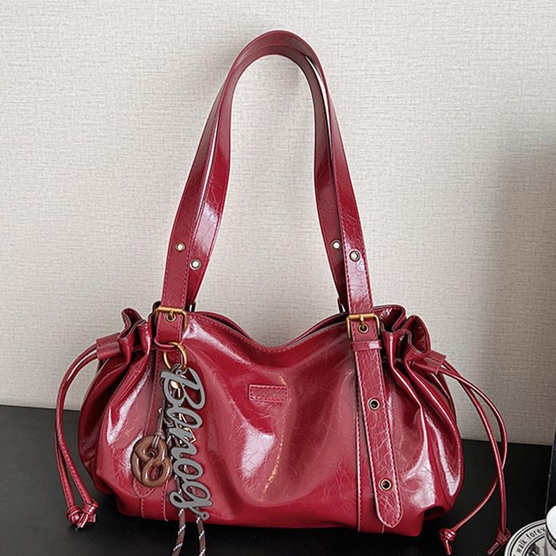 Bag women's large-capacity winter new casual one-shoulder fashion tote bag