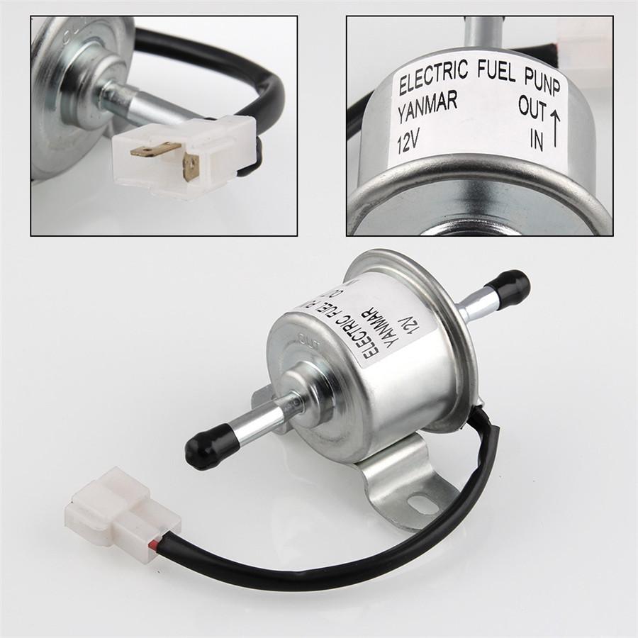 Aluminum High Quality New Electric Fuel Pump for Yanmar 12V DC 129612-52100 4TNV