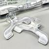 Book Clip Reading Clip Kawaii Desk Accessories Fixed To Prevent Page Turning Transparent Frosted Folder Clips