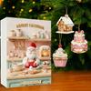 Christmas Baking Advent Calendar 24-Day Countdown Box Multifunctional Decoration Unique Holiday Gift for Children
