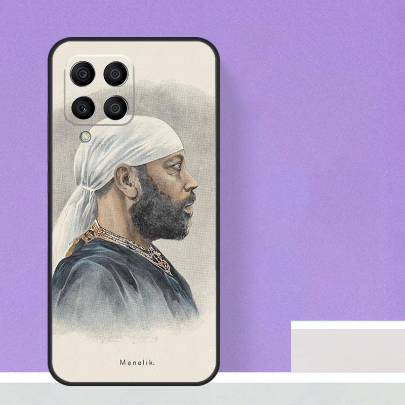 Emperor Menelik II of Ethiopia Case For Samsung Galaxy M21 M31 M15 M55 M56 M36 M16 M06 M13 M33 M53 M12 M32 M52 M14 M34 M54