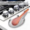 Cooking Utensils Stainless Steel Heavy Duty Spoon Rest Tableware Rack Spatula Stand Ladle Holder