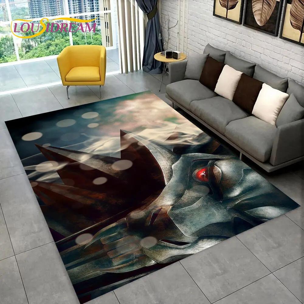 The W-Witcher Game Gamer Anime Area Rug,Carpet Rug for Home Living Room Children's Bedroom Sofa Doormat Decor,Non-slip Floor Mat