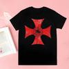 Medieval  Knights Templar T Shirts print O-Neck Short Sleeve Regular Mens Heigh Quality Men Hip-Hop t Shirt