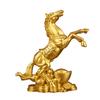 Horse Figurine, Lucky Golden Horse, Year of the Horse Figurine, Symbolizing Advancement, Growth, Development, Good Fortune, Luck, and Increased Wealth