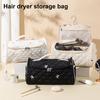 Reis Föhn Tas Gewatteerde Föhn Pouch met Haak Draagbare Gewatteerde Haar Tools Organizer voor Föhn En Accessoires