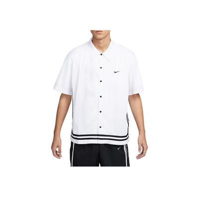 Quick-Dry Short-Sleeve Basketball Shirt Men Tops White Black FN2876-100