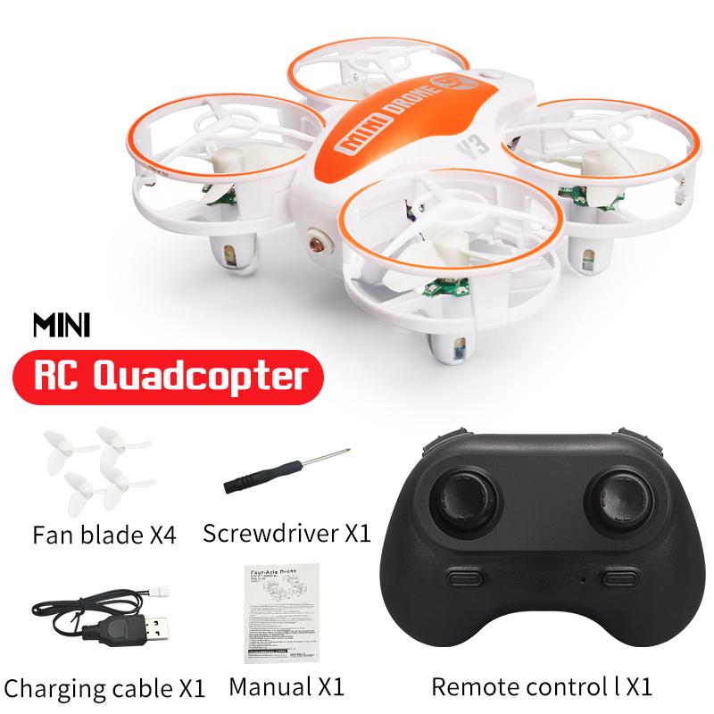 Y3 Mini Ufo Toys Quadcopter with Lights Rc Drone Plane Remote Control Helicopter Aircraft Dron Drones Children's Toys for Boys