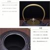 OULOVECO Handmade Iron Teapot, IH Compatible, Direct Flame Compatible, Teapot Set, 1.2L, for Iron Supplementation, Tea Only