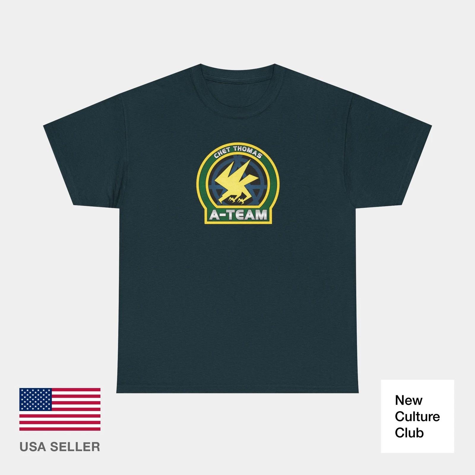 90s A-Team Skateboard Chet Thomas Crest 1997 Eagle T-Shirt Print - v.2025.11 XXXXL