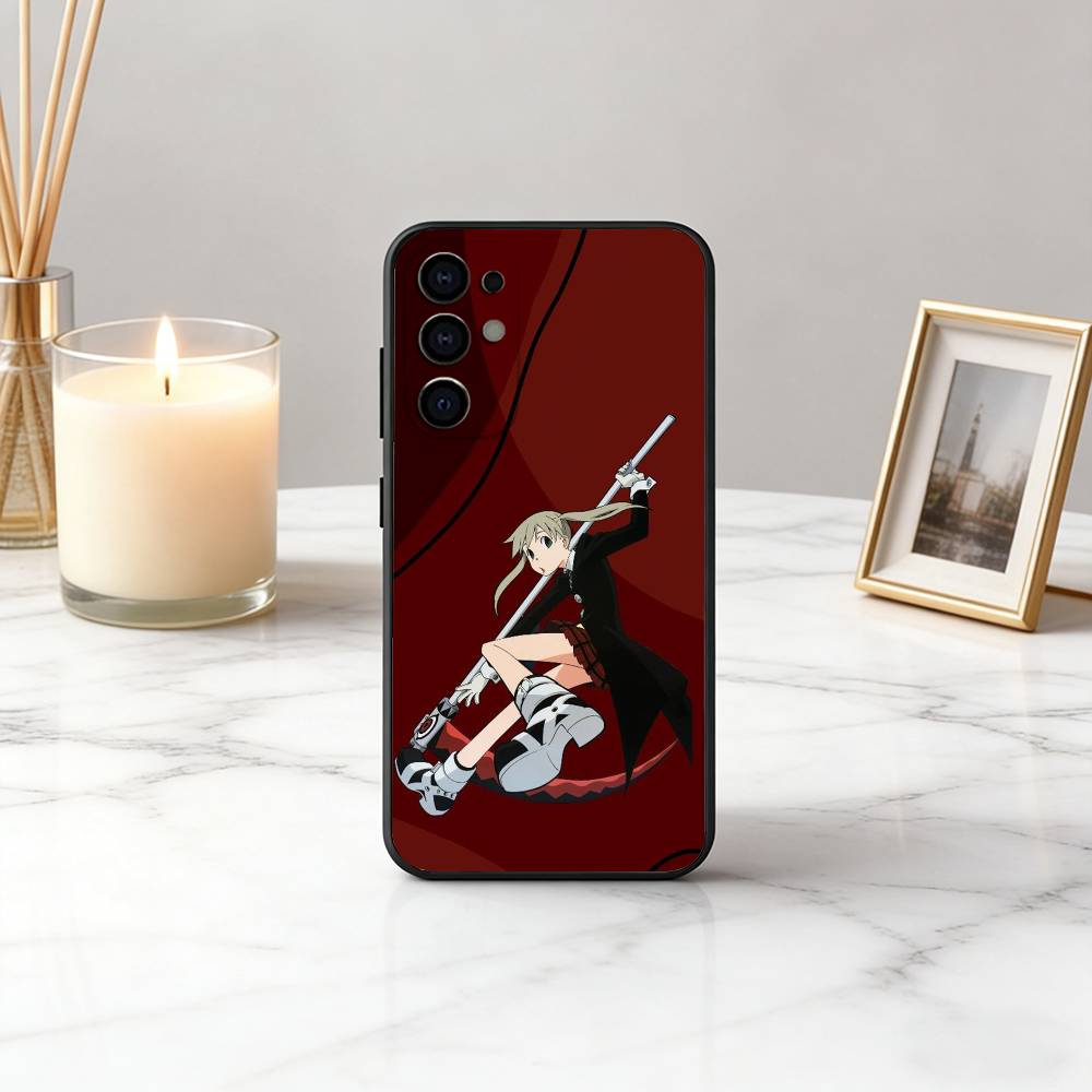 

Soul M-Maka A-Albarn E-Eater Phone Case For Samsung S25,S24,S21,S22,S23,S30,Ultra,S20,Plus,Fe,Soft Silicone Black Cover Samsung S22ULTRA5G