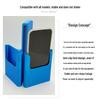 3D Printed Tennis Net Phone & Dual-Camera Holder for Outdoor Sports Training