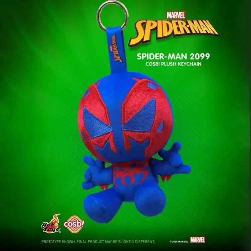 Spider Man Series Blind Box Cosbi Plush Anime Peripheral Figurines Backpacks Pendants Ornaments Surprise Gift for Boys