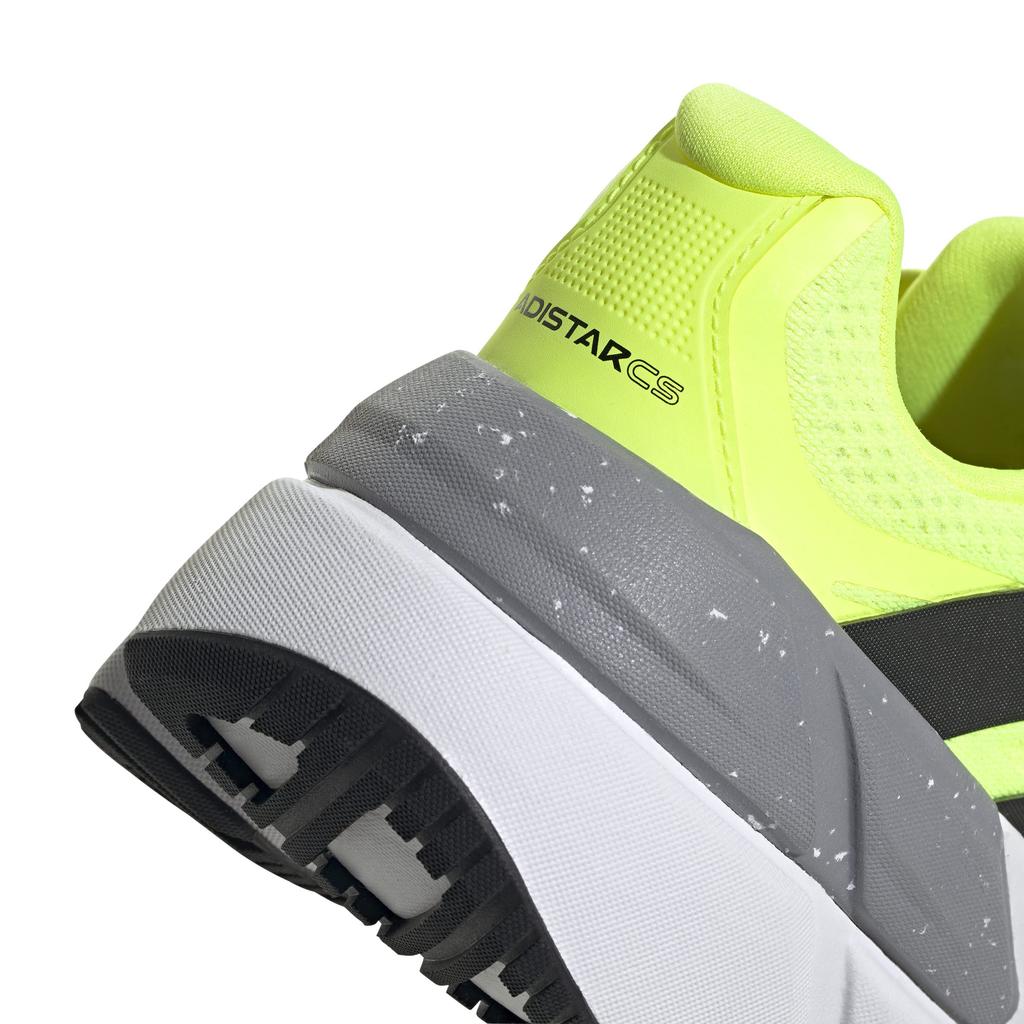 Adidas ADISTAR CS M Running Solar Green Size cm Men's Shoes, Yellow/Core Black/Solar (GV9538), 27.5