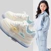 New Spring and Autumn Styles of Girls' Sneakers, Casual Shoes for Children, and Versatile, Fashionable White Sneakers for Girls
