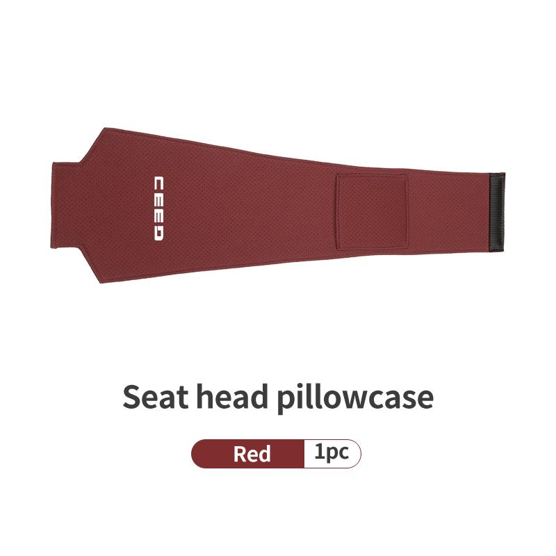 

Car Seat Pillow Cover Auto Headrest Protective Case Auto Accessories For KIA Sorento Stinger Soul Spectra Niro Cadenza Sephia