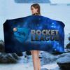 Asciugamano da Spiaggia Anime Rocket League Morbido Assorbente Panno per Lavare Regali per Bambini per Viaggio Campeggio Palestra