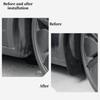 For Tesla Model Y 2025 Juniper Car Front Rear Wheels Fender TPE Anti-Snow Anti-Sand Fender Auto Car modification accessories