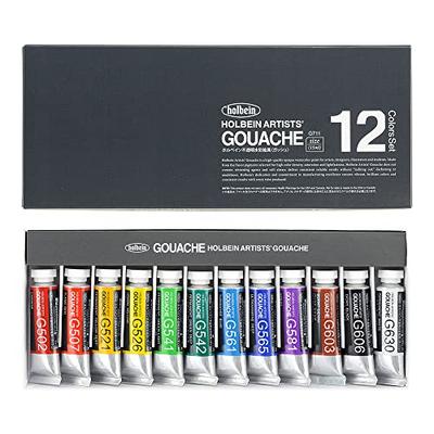 Holbein Opaque Watercolors (Gouache) G711 15ml 12-Color Set 03711