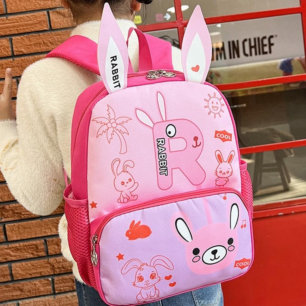 High Quality Cute Cartoon Style School Bag Lightweight Large Capacity Backpack Multifunctional Shoulder Bag Kid