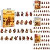 Christmas Countdown Series With Marmot Figures Acrylic Wall Hanging For Holiday Celebration