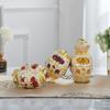 Nordic Retro Toothpick Box European Style Automatic Toothpick Holder Table Desktop Storage Box Home Decoration Ornaments