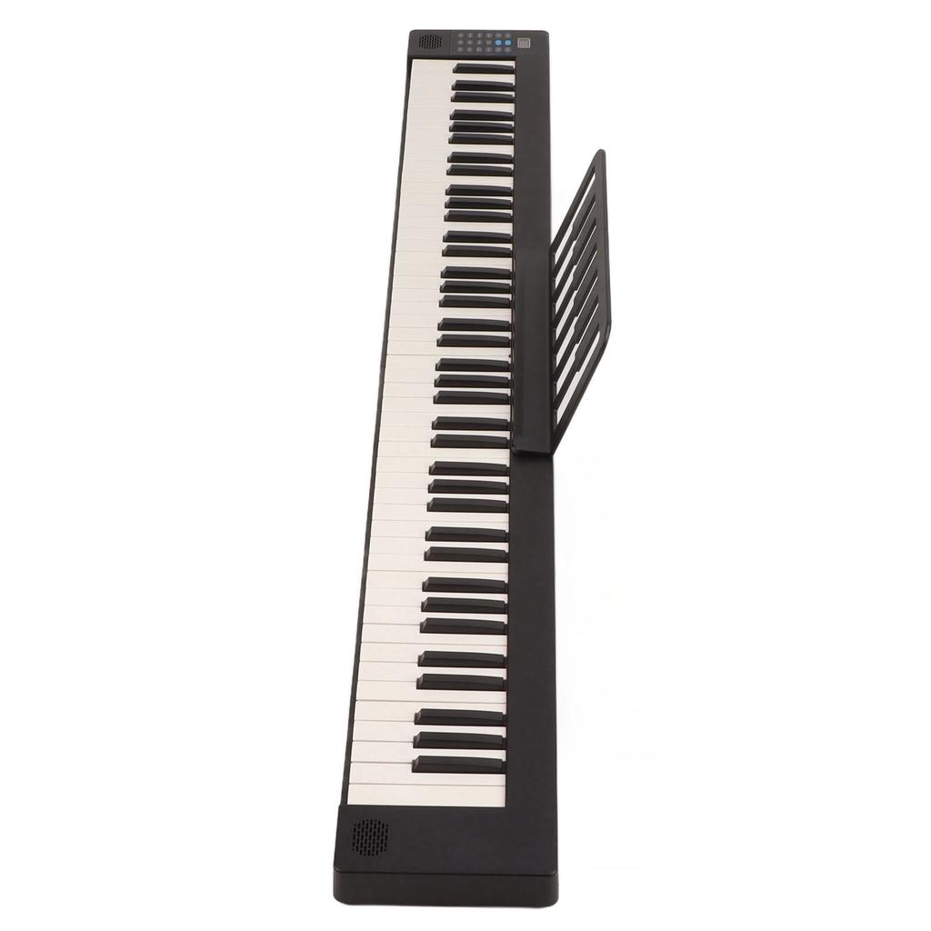Folding Piano 88 Keys Full Size Keyboard Built In Speaker Portable Bluetooth Electric Piano with