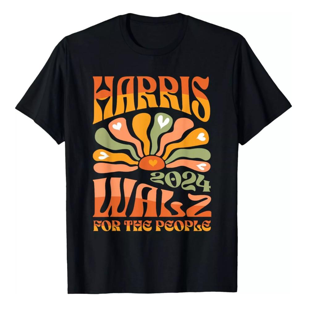 

Harris Walz 2024 Election Kamala Harris Tim Waltz 2024 T-Shirt Unisex T-Shirt L