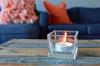 Bispol Candles Tealights Unscented White Tealight 8H 50 pcs