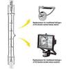 5 db R7S Halogén Izzó szett 118mm 200W 230V, R7S Halogén Rúd 118mm, R7S Halogén Izzó Szabályozható Halogén Rúd Lámpa