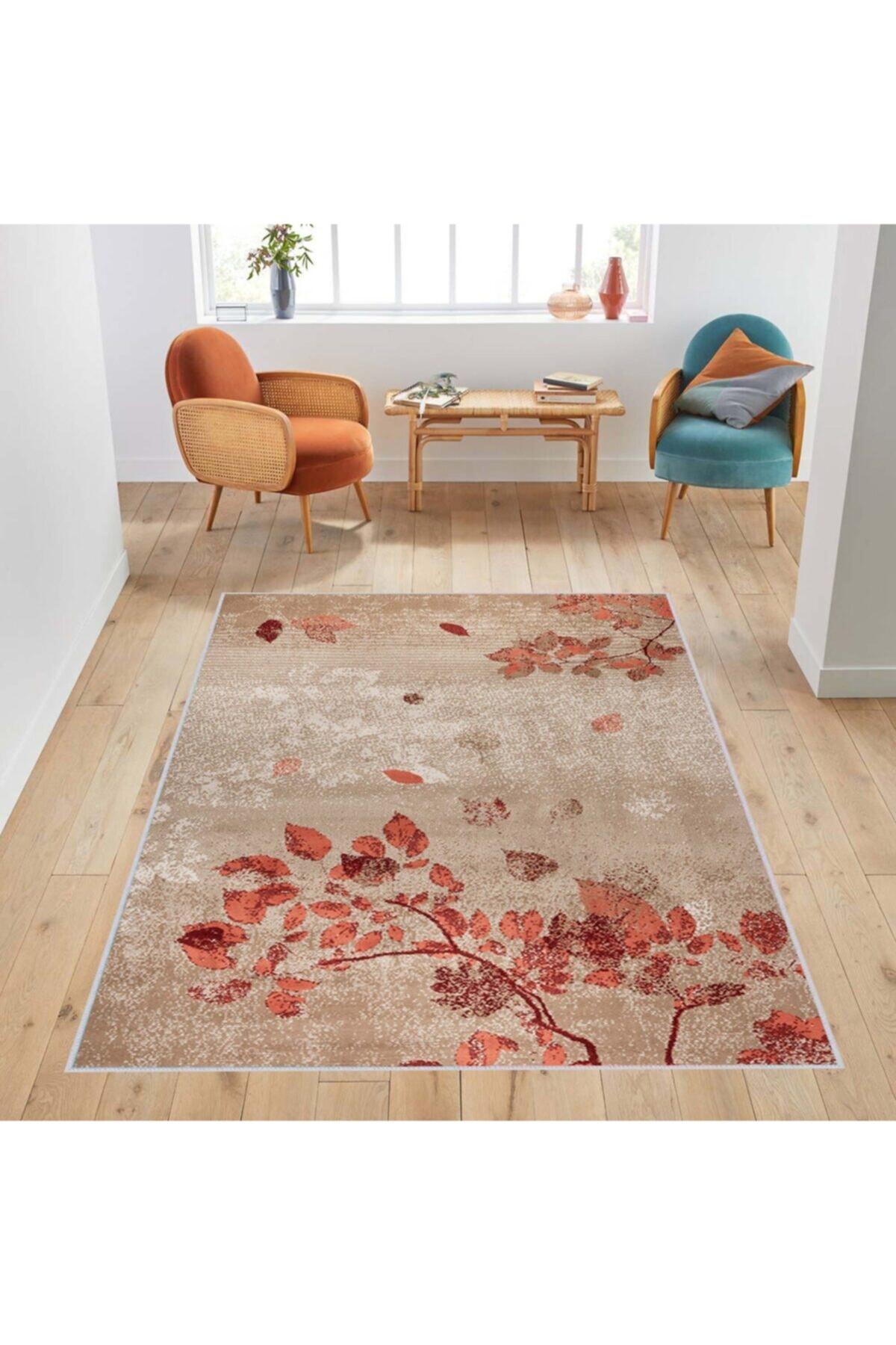 

Моющийся ковер с принтом Rovigo Home RVG1432 50x80 оранжевый