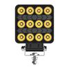 LED Light Bar Square 12 Beads Truck Flood Beam Light Waterproof Vehicle Accessories High Brightness Driving Fog Lights For Truck