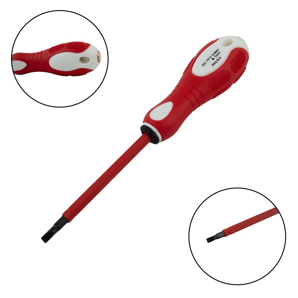 Dual-purpose Tester Pen Electric Pen Measuring Screwdriver PH1/SL4 Tool