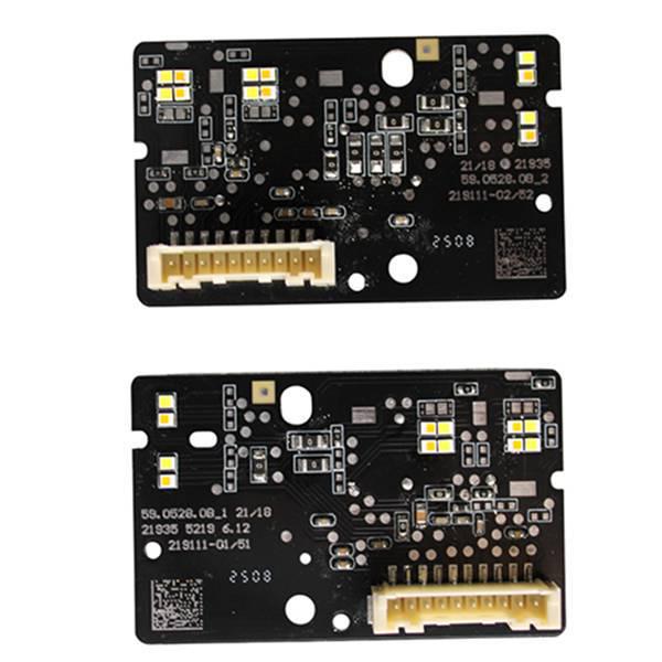 Paar 21911101 & 21911102: Kompatible 12-LED-Mittellichtquellen-Leiterplatten für Volvo S60/V60.