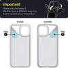 Suitable for Samsung Samsung S25Edge Mobile Phone Case S24 Ultra Magnetic Suction S23 Transparent Anti Fall A55 Protective Case S21
