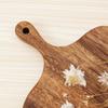 Exquisite Wooden Chopping Blocks Natural Pizza Tray Fruit Tray Cutting Board  Living Room