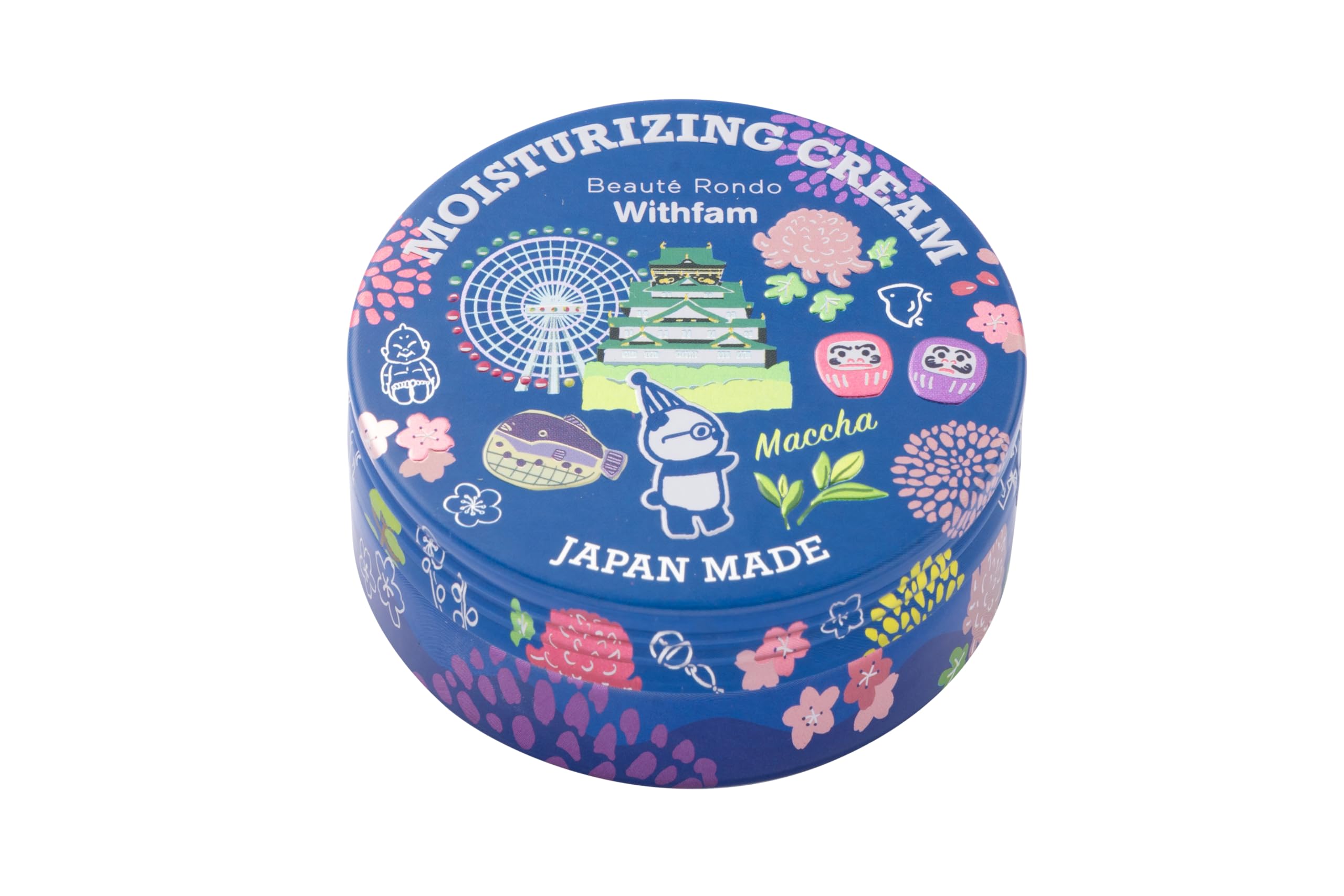 

Beautylornd Withfam Moisture Rich Green Tea For Face and Made in Panda Contains Tea Leaf Extract and Collagen from Tiger Pufferfish from Kumamoto