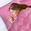 Pillow + Duvet Set All Year Round Pink Microfiber