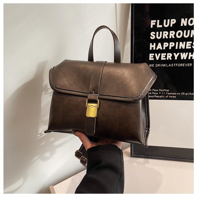 Winter Multifunctional Document Double Shoulder Crossbody Bag Commuter Premium Handbag Double Shoulder Travel Bag