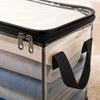 Large Thick Transparent Plastic Storage Bags with Zipper and Handles for Clothing Moving Packing Box Dormitory Closet Organizer Cover
