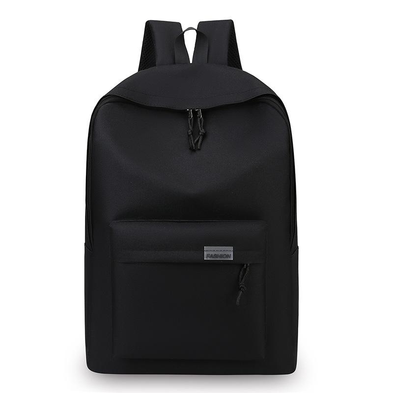 Schoolbag Class School Bag Junior High School Boys High School Students College Students Simple Versatile Backpack Women's Simple College Style 