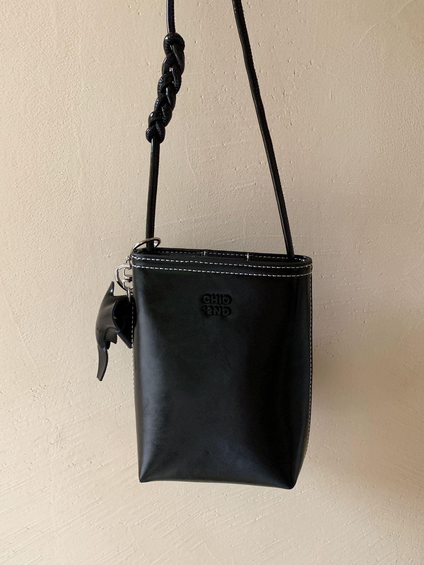 

Сумка для мобільного телефону Annie s Notes з волової шкіри, жіноча літня 2024 нова шкіряна сумка-мессенджер чорний