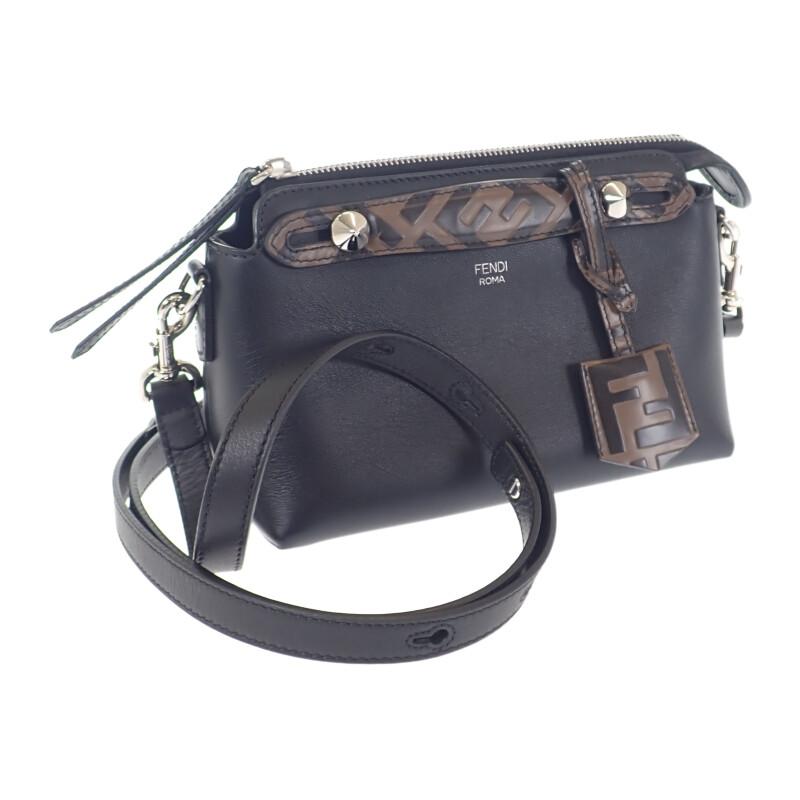 FENDI  8BL145A6CO 2WAY bag black Calfskin Women